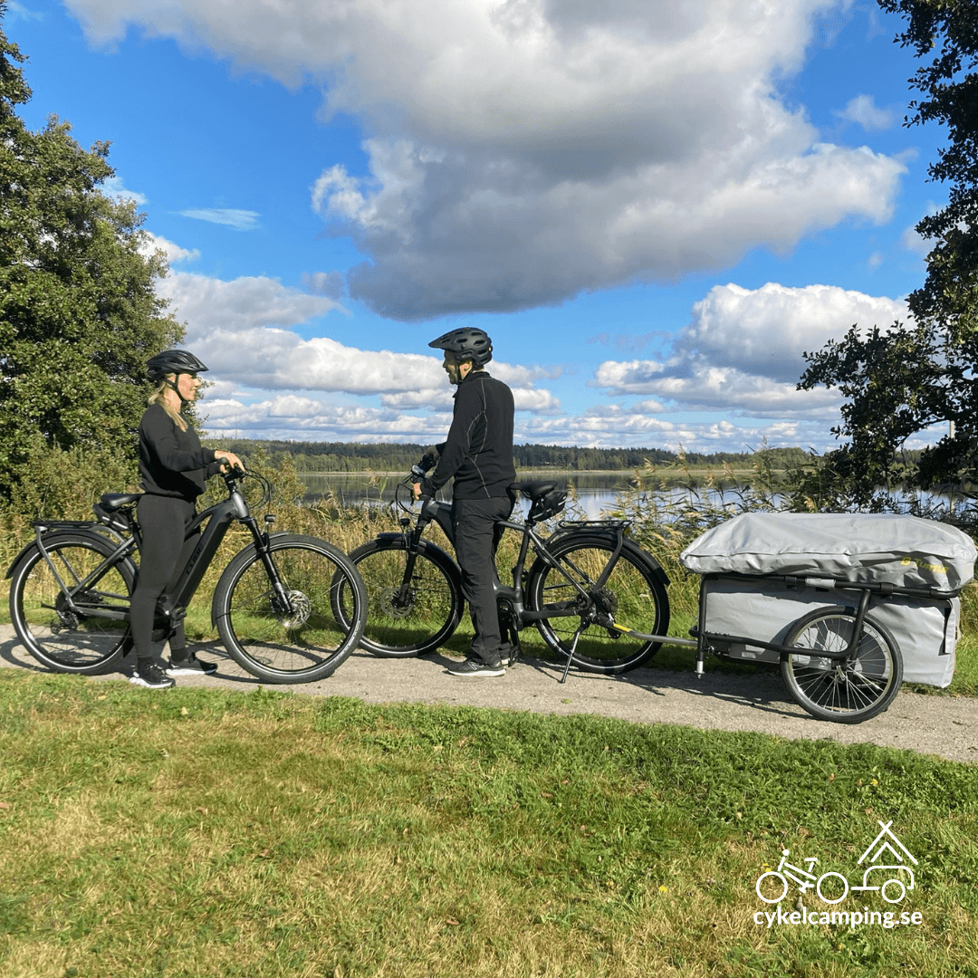 Bild för Cykla medan du campar. Njut av Skånes vackra natur!